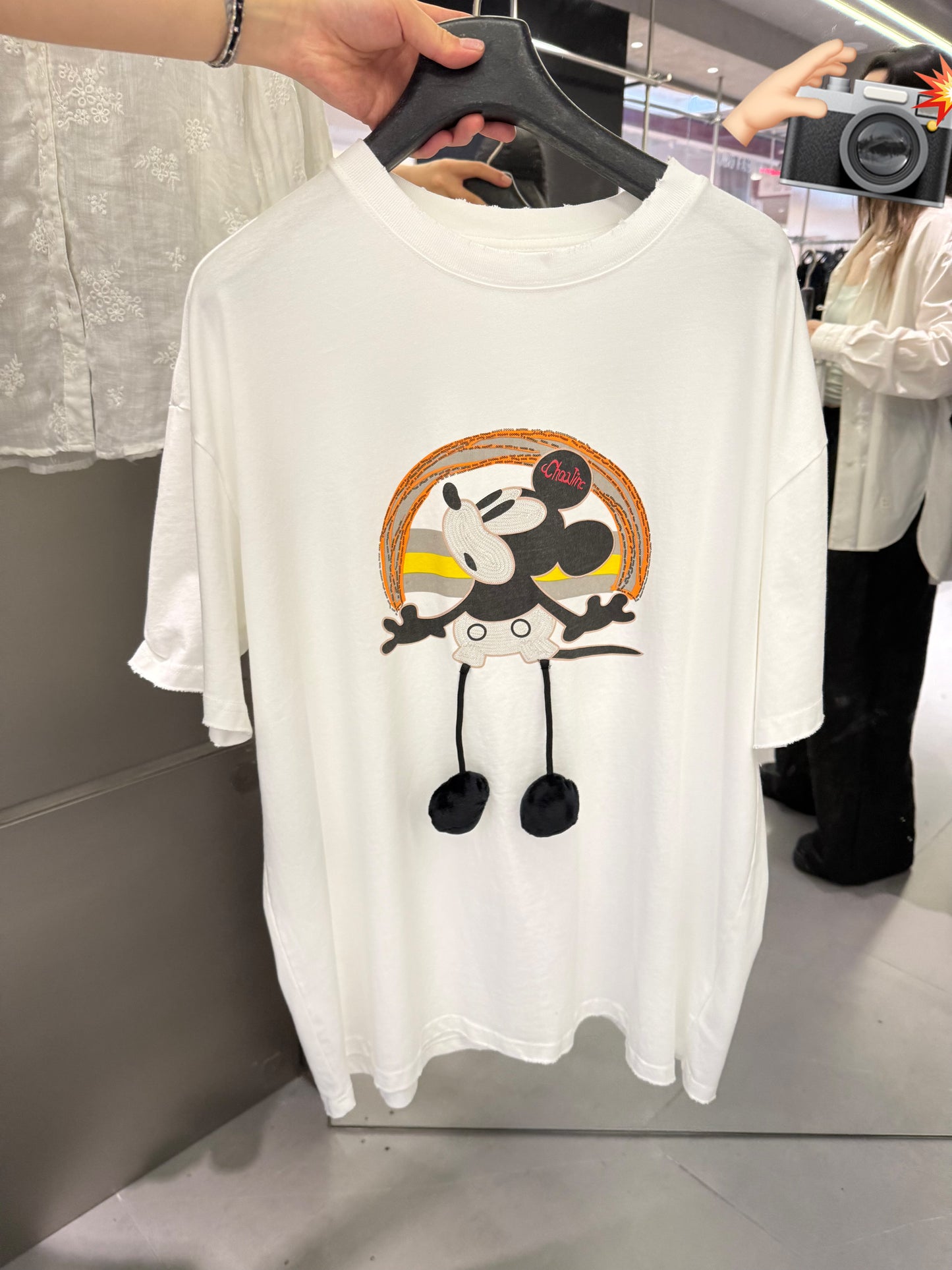 Mickey Mouse Oversized Graphic Tee