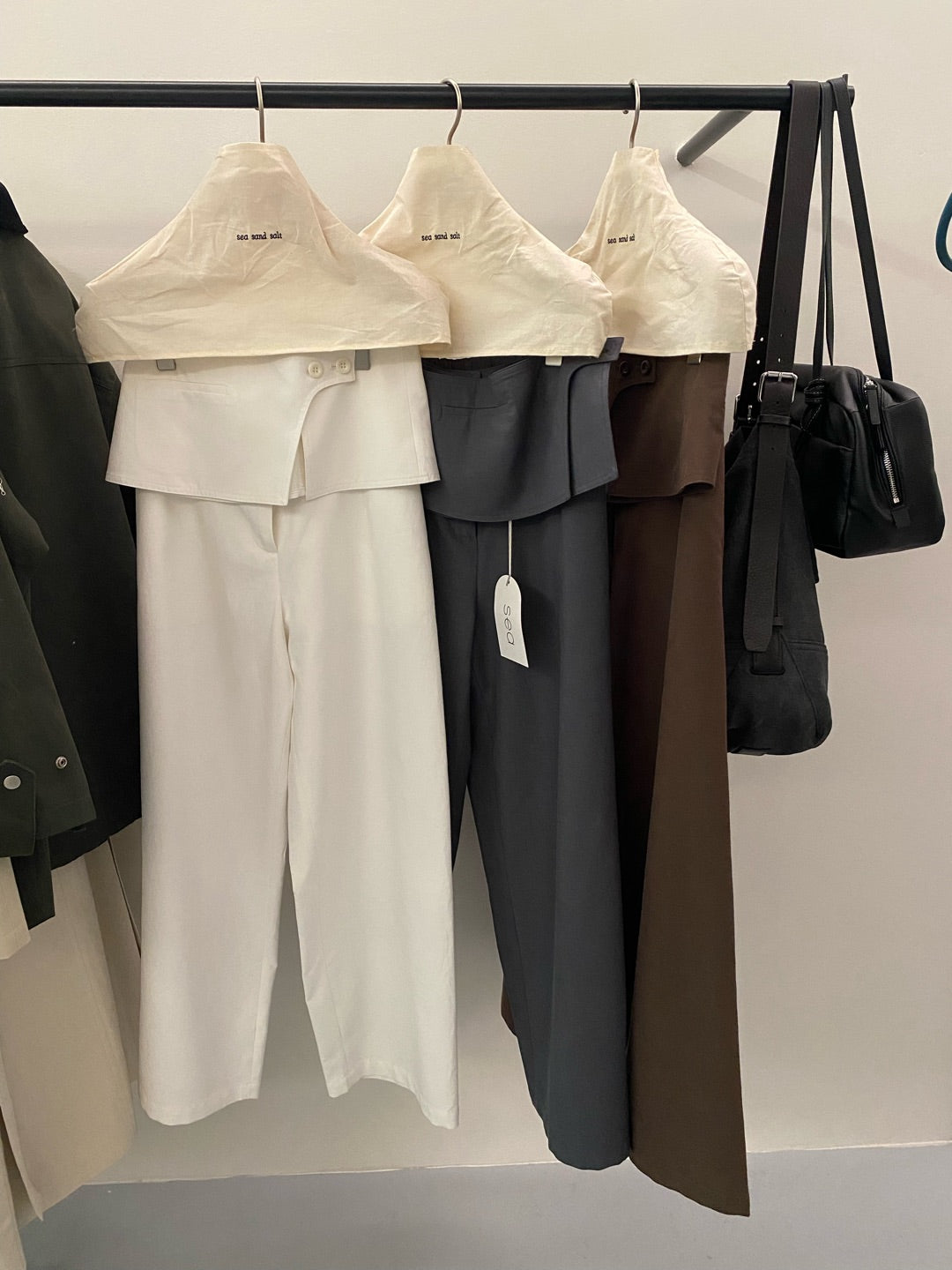 Designer Belted Trousers