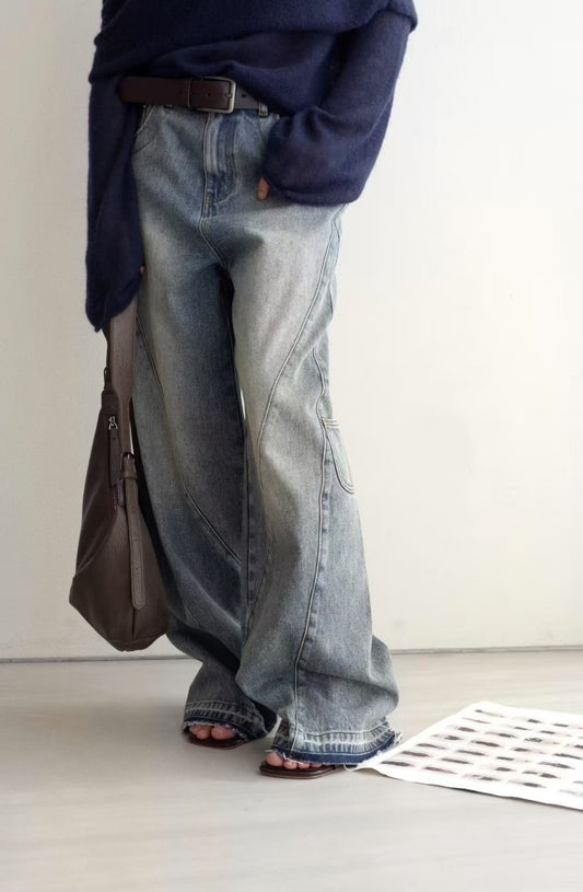 Side-Pocket Jeans