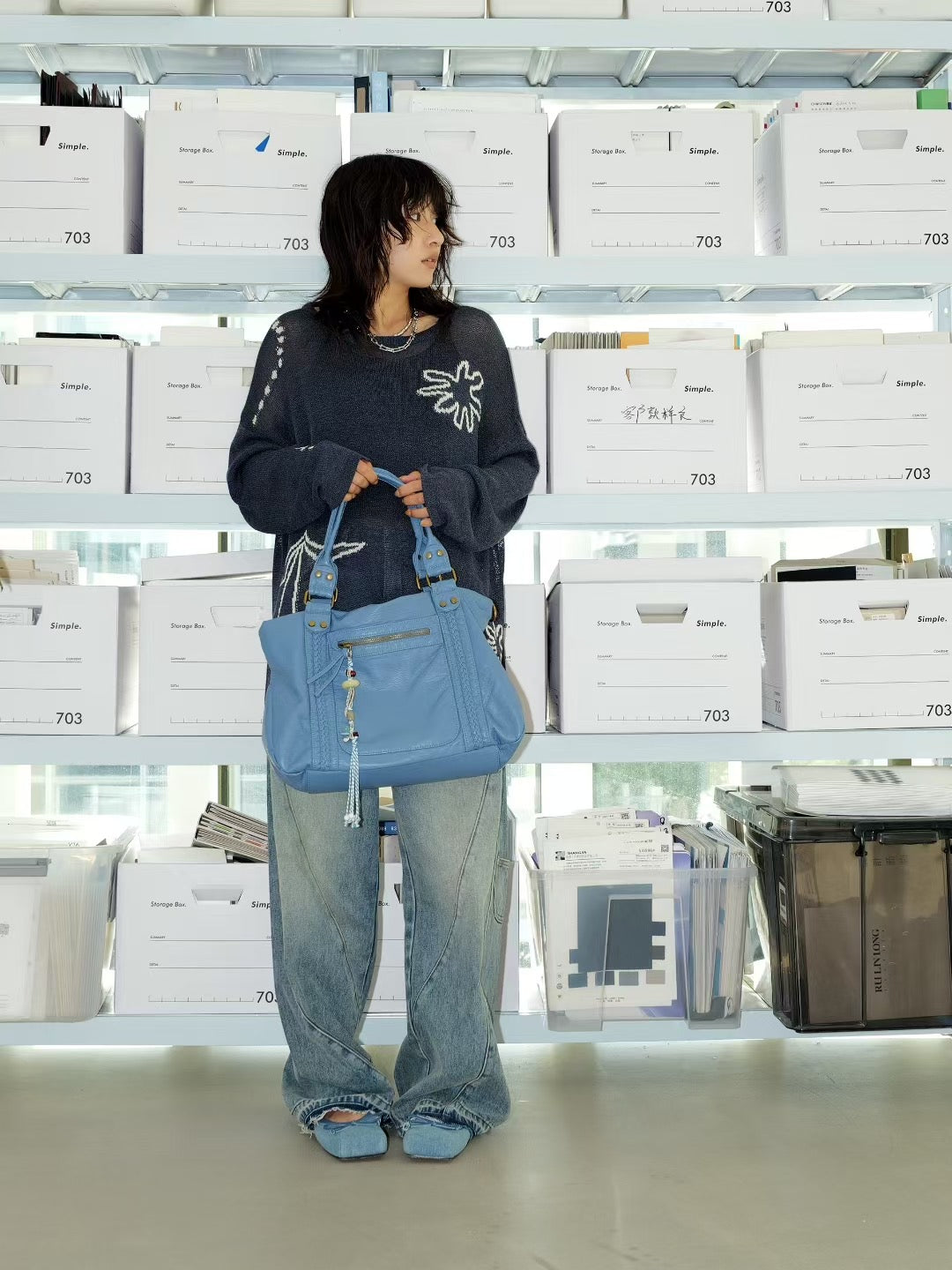 Side-Pocket Jeans