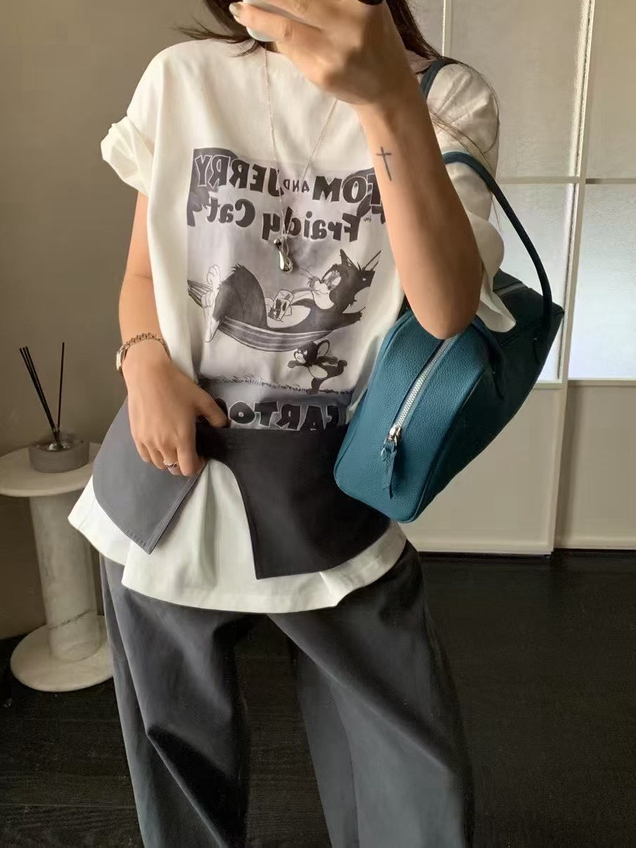 Tom & Jerry Cartoon Graphic Tee