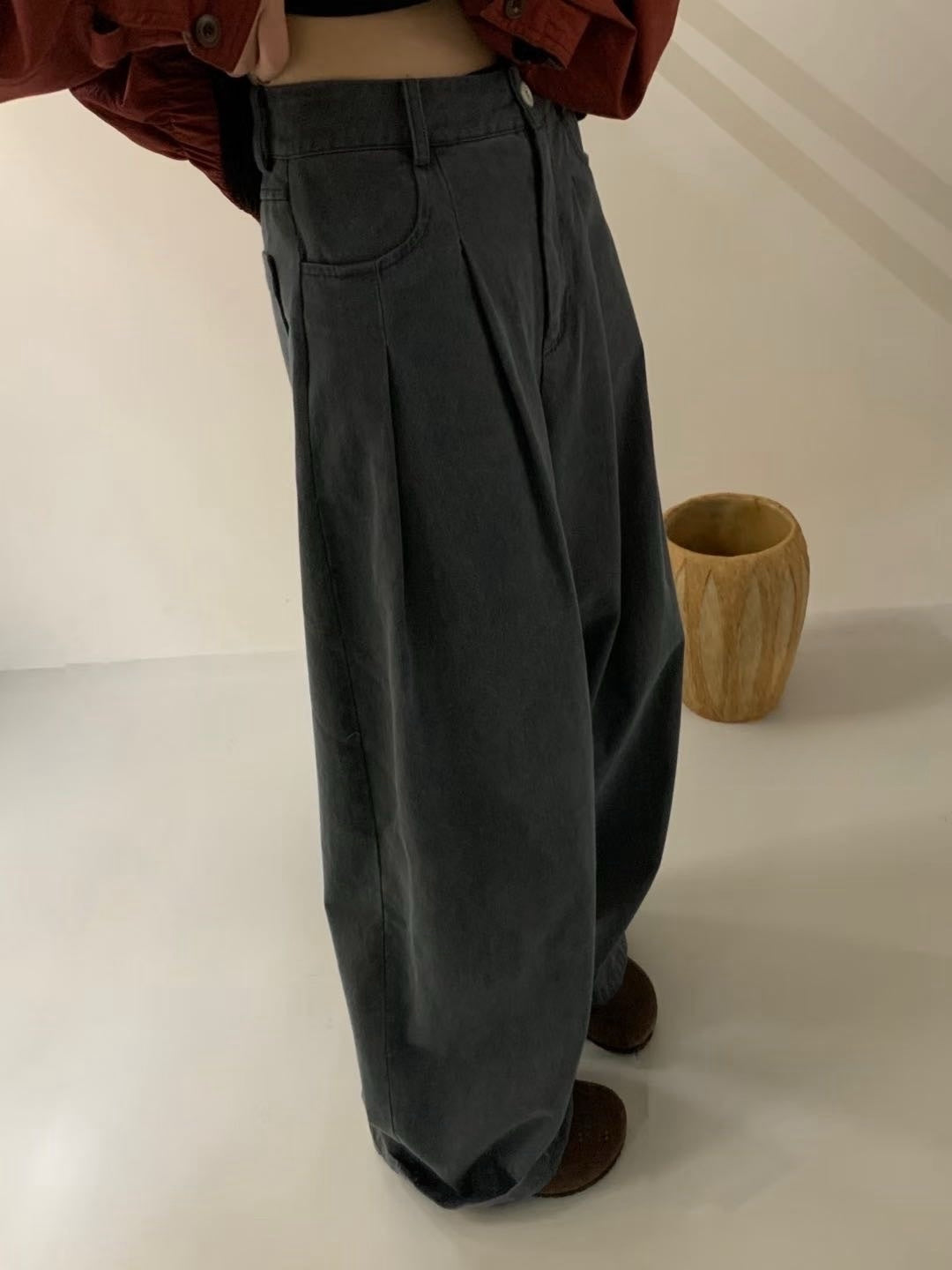Japanese-Style Relaxed Pants