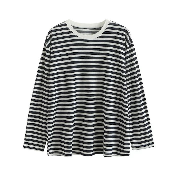 Nautical Stripe Long Sleeve Tee