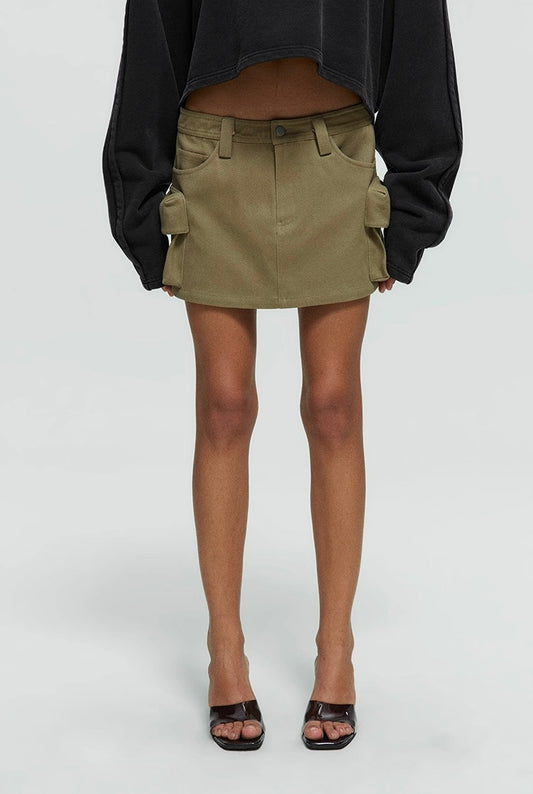 Cargo Skirt-Shorts