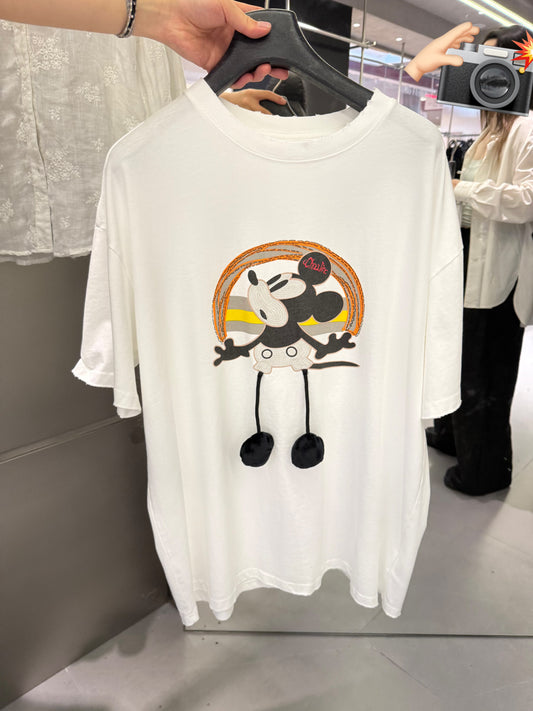 Mickey Mouse Oversized Graphic Tee