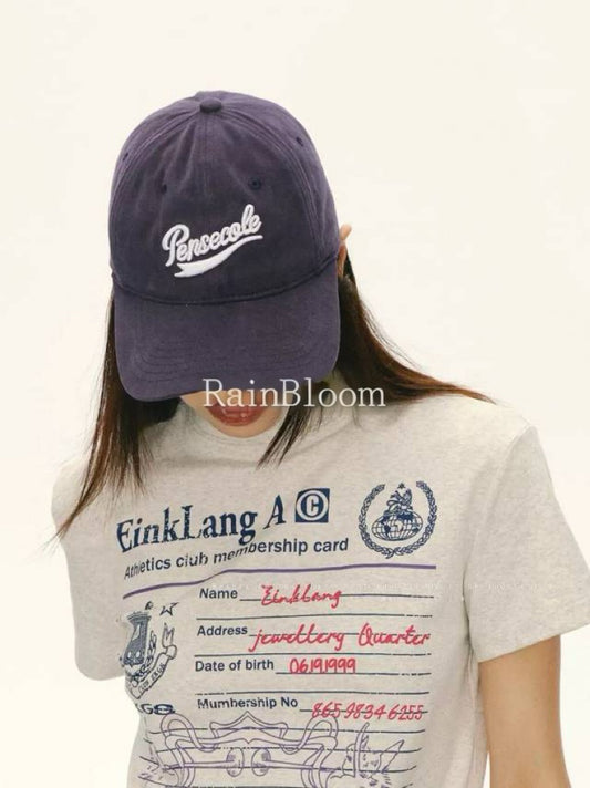 Embroidered Logo Baseball Hat