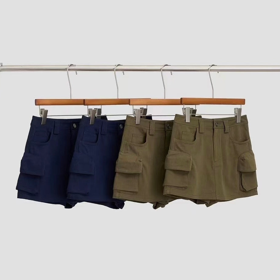 Cargo Skirt-Shorts