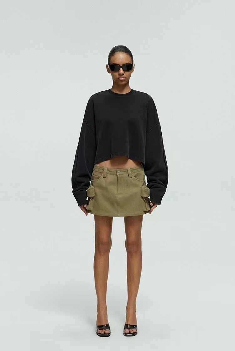Cargo Skirt-Shorts