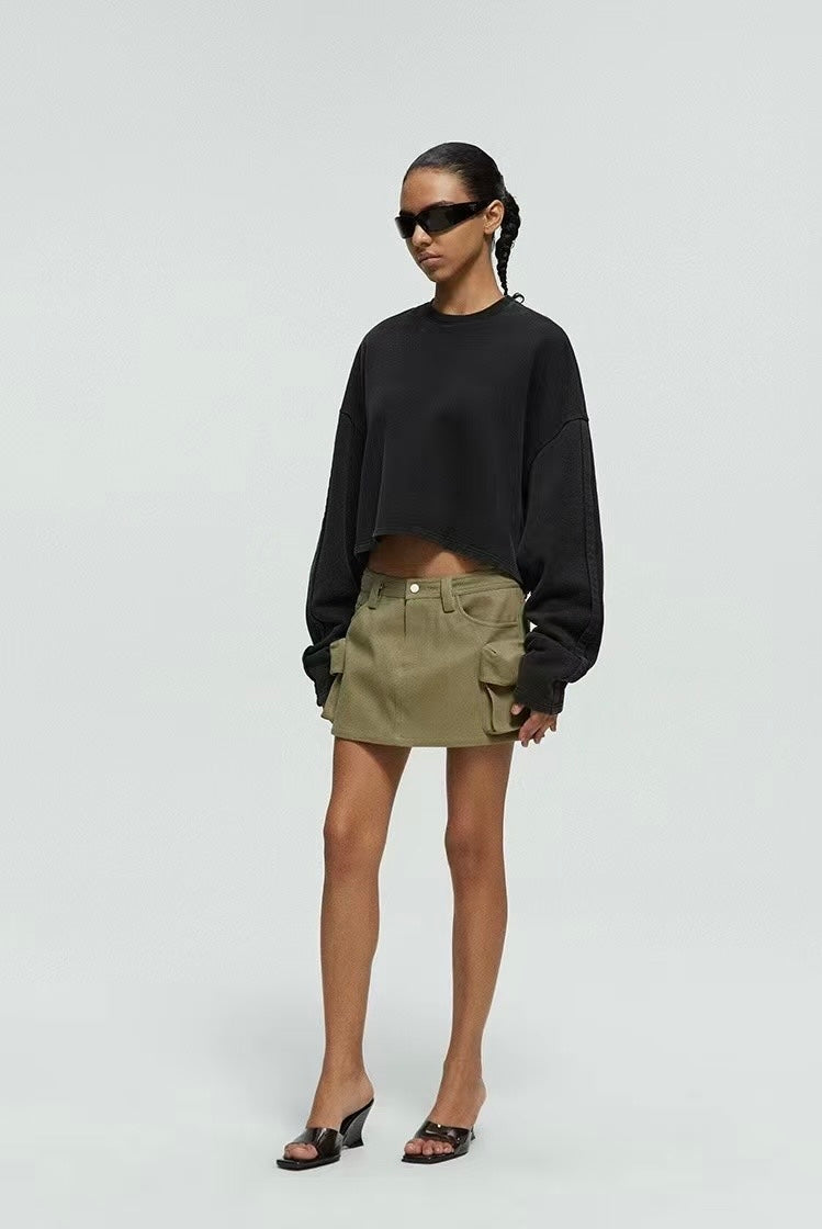 Cargo Skirt-Shorts