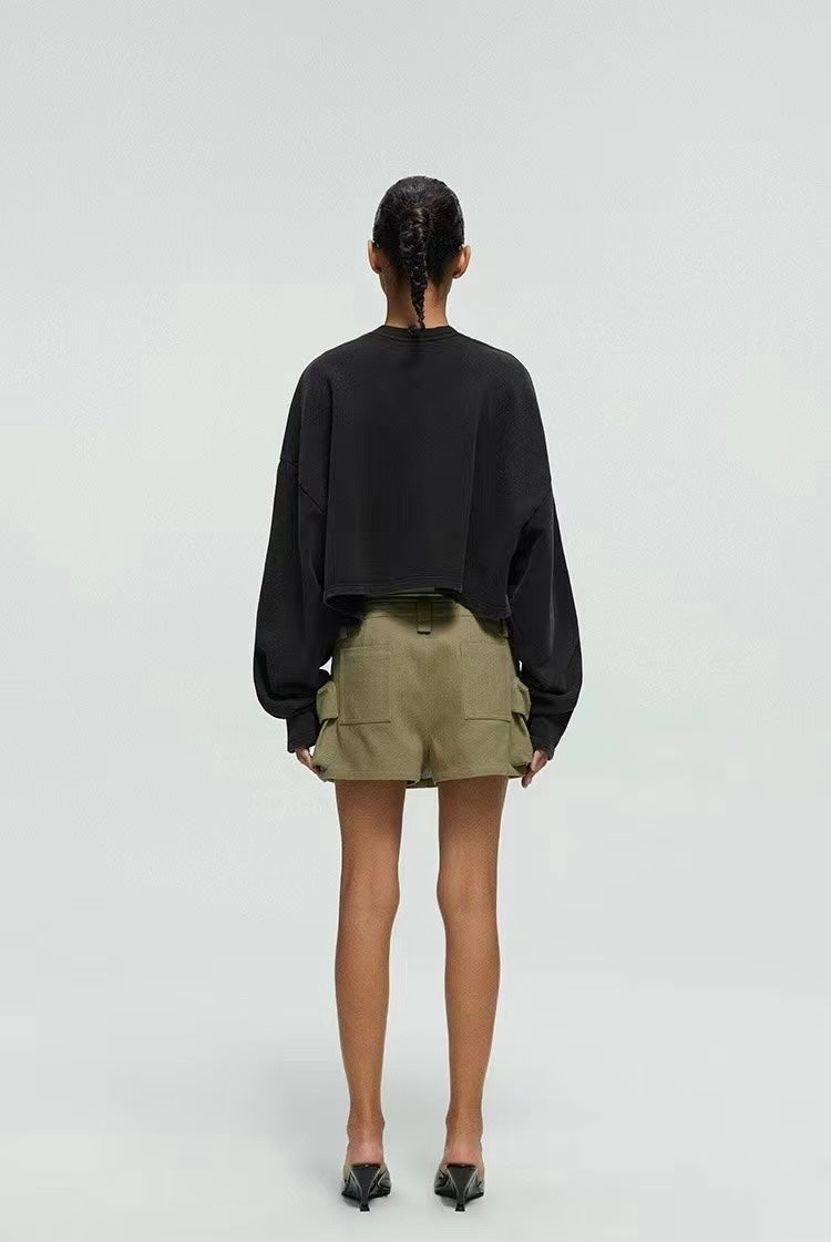 Cargo Skirt-Shorts